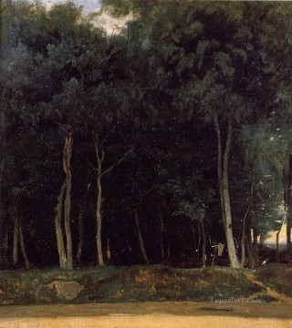 フォンテーヌブロー バスブロー通り ジャン・バティスト・カミーユ・コローの森 Oil Paintings